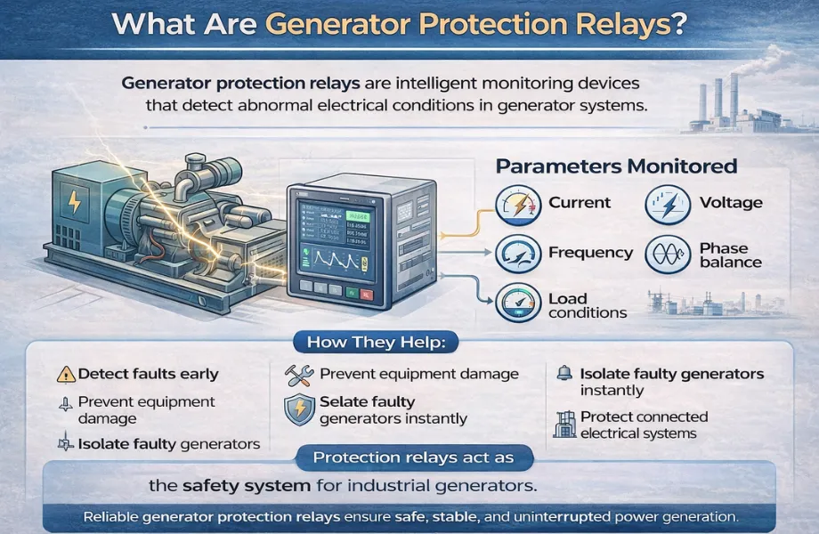 What Are Generator Protection Relays?