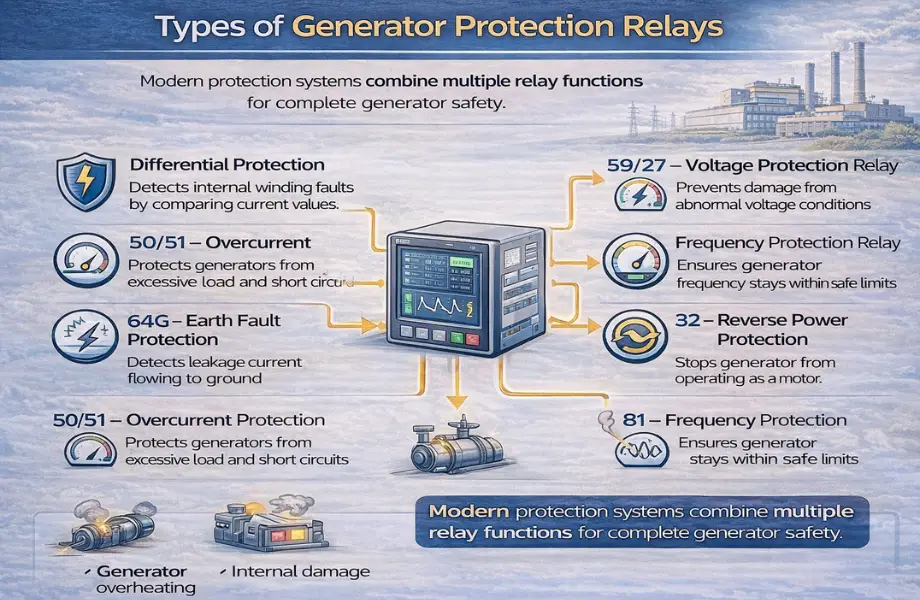 Generator Protection Relays