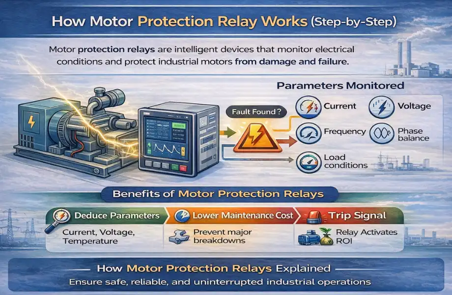 How motor protection relays work