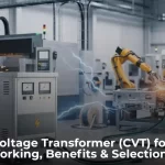 Constant Voltage Transformer used in industrial power system for stable voltage supply
